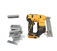 Yctze Clavadora inalámbrica Brad, pistola de grapadora eléctrica 2 en 1 con interruptor de autobloqueo y mango ergonómico para carpintería, decoración, hogar, exterior,
