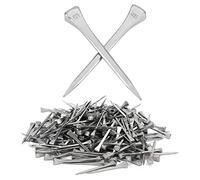 Yctze Clavos de Herradura E5 250 Piezas Clavos de Herradura de Acero de Suministro de Accesorios E5 para Zapatos de Mano de Obra Fina Suministros Fijos o de Vidrio para Mascotas/Caballos/de