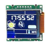 Yctze Colgante Portátil C3 con Pantalla LCD de 0,44 Pulgadas, Baratija de Escritorio para TV, WiFi y Soporte, para una Decoración Elegante