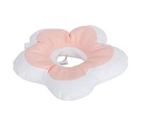 Yctze Collar Antilamido para Mascotas con Forma de Flor Impermeable Elizabeth Circle para Perros y Gatos - Collar de Recuperación Ajustable en Rosa (M)