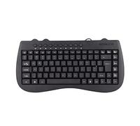 Yctze COMPACT14 Limeter Ultra Slim Wired Keyboard con Función para Escritorio y Computadora Portátil, 95 Teclas Disponibles en Ish y árabe (Inglés)