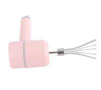 Yctze Con una Batidora de Mano Con Inalámbrica Eléctrica de 3 Velocidades Con Batidora de huevo: de Cocina de Mano Ligera y Recargable USB para Hornear y Cocinar (Rosado)