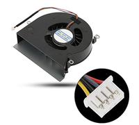 Yctze Conector de 4 Pines DC12V 0.65A Ventilador de Refrigeración para Ajuste para GT62VR Series MS-16L1 MS-16L2