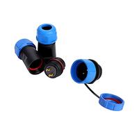 Yctze Conector de Enchufe de Aviación SP21 IP68 de 4 Pines | Lámparas de Enchufe de Aviación de Plástico | Conector de 4 Pines de con Rendimiento IP68 (2)