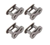 Yctze Conector de Eslabón de Cadena de Acero Al Manganeso 420 de 10 Piezas, Conector de Transmisión de Cadena de Motocicleta, de Conexión Rápida para Cadenas de Motocicleta