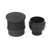 Yctze Conjunto de Contenedor de Frijoles de Molinillo de café con Herramienta de soplado: Accesorios de Limpieza Esenciales para el Molinillo de café ECM - Aleación de Aluminio y Construcción de