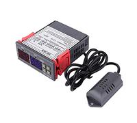 Yctze Controlador Digital de Temperatura con Doble Pantalla para