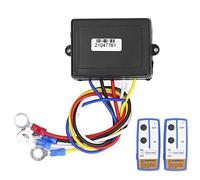 Yctze Controlador Inalámbrico de Cabrestante Interruptor de de Control Remoto Inalámbrico de Cabrestante Eléctrico 120W 12-24V Reemplazo para Camión ATV SUV b0b2dx4128