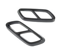 Yctze Cubierta de Tubo de Escape para Clase C (estilo de fibra de carbono) | Resistente a altas temperaturas, mejora la estética trasera, ABS liviano, diseño personalizado, configuración sencilla