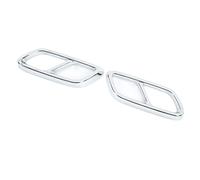 Yctze Cubierta de Tubo de Escape para Clase C (Plata electrochapada) | Resistente a altas temperaturas, mejora la estética trasera, ABS liviano, diseño personalizado, configuración sencilla