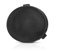 Yctze Cubierta del gancho del remolque, Tapa de ojo de gancho de remolque de parachoques delantero Cubierta de ojo de gancho de remolque de parachoques delantero negro para Focus MK2 2007-2011