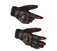 Yctze de Ciclismo Al Aire, Cómodos Transpirables para Montar en Motocicleta, Antideslizantes con Diseño Antiimpacto de 4 Dedos, Ideales para Deportes de Ciclismo y Motocicleta (XL)