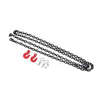 Yctze Decoración de Cadena de Gancho de Remolque de Metal para Coche RC para SCX10 - Accesorio de Aleación de Aluminio Premium para Aventuras de Escalada