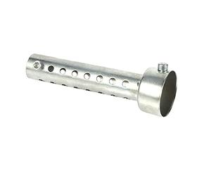 Yctze Deflector de escape para moto DB Killer Inserto Silenciador Silenciador de Escape Universal Desmontable y Ajustable Construcción de Metal Adecuado para Tubo de Cola de (42mm)