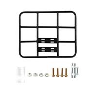 Yctze Delivery Food Box Rack Rejilla Trasera Estante de Carga Soporte de Caja de Entrega 80 Kg Carga Tubo de Acero sin Costura Superficie Lisa para Motocicleta Eléctrica (Tipo 2 53/43)