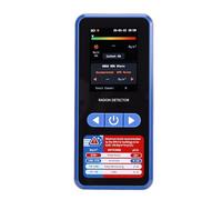 Yctze Detector de Radón, Sensor de Alta Sensibilidad con Pantalla a Color de 2,0 Pulgadas, Monitor de Radón para Mina de Sótano de Oficina en Casa, Registros de Datos Históricos 504 Días, Batería