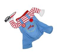 Yctze Disfraces Divertidos para Perros de Muñecas, Colores Brillantes y Cómodos Trajes de Cosplay para Mascotas para Halloween y Cristo, Ropa Divertida para Mascotas, Disfraces para Perros de