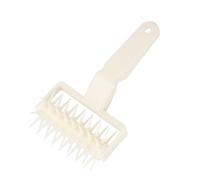 Yctze DIY Plástico Pizza Galletas Masa Rodillo Pastelería Pastel Aguja Ruedas Cortador Herramientas para Hornear para Equal Cookin Perforador de Masa, Rodillo de Agujas para Pizza, de, Acoplador de