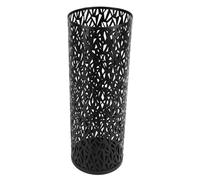 Yctze Elegante Soporte Redondo de Metal para Paraguas para Entrada, Organizador Hueco para Decoración del Hogar, la Oficina y el Hotel (M (59 cm / 23,2 Pulgadas de Largo))