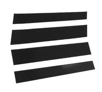 Yctze Embellecedor de Pilar Negro Brillante 2008-2021 - Embellecedor de Postes de Pilar de Ventana de Puerta de Automóvil Reemplazo de Respaldo Adhesivo Fuerte - de Cubierta de Poste de de Ventana