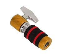 Yctze Embrague de Charles de Batería de Jazz | Accesorios de Tambor de Metal Antioxidante, Resistente Al Desgaste, Fáciles de Instalar | Embrague de Platillos Hi Hat de Mano de Obra Fina para (YELLOW)