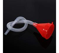 Yctze embudo articulado para agua Embudo de plástico con suave Tuberías de Plástico para vehículos universales tolva de carga