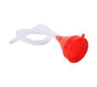 Yctze embudo de llenado de plástico, embudo de llenado de plástico universal para vehículos con boquilla de manguera suave para herramienta de aceite de gasolina diésel embudo adblue embudo tuya