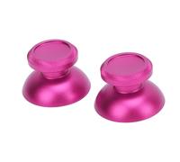 Yctze Empuñaduras de Repuesto para Joystick de Aleación de Aluminio, 2 uds., para Controlador de Consola de Juegos, Control y Durabilidad Mejorados (Rojo púrpura)