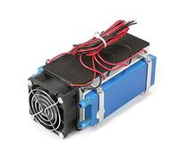 Yctze Enfriador de Máquina de Refrigeración Semiconductora de 4 Chips CC de 12 V: Dispositivo de Refrigeración por Aire de Bricolaje para Espacios Pequeños, Aire Acondicionado para Mascotas y (6