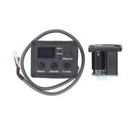 Yctze Equalizador de Amplificador de Preamplel de Ukelele Compacto con Pantalla LCD y EQ de 3 Bandas para un Sonido Claro y Fácil Uso
