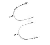 Yctze Espuelas de Acero Inoxidable Espuela Inglesa Redonda Inofensivo para los Amantes de la Equitación, Correas, Ayuda de Entrenamiento Suave - Deportes y Aire Libre/Deportes//Ecuestres/Cultivos,