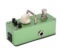 Yctze Estación del Mod de Pedal de Efecto de Guitarra con 11 Efectos Versátiles, Carcasa de Metal Liviano para Atondear el Sonido Verde