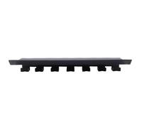 Yctze Estante Flotante Resistente para Equipos de Gimnasio - Estante de Almacenamiento de Carbono Montado en la Pared con 7 Equipos de Entrenamiento, Correas, Cuerdas y Accesorios - Organizador de