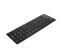 Yctze Etiqueta Engomada del Teclado Alemán, Accesorio de Repuesto para Teclado de Computadora de Escritorio y Portátil, Ajuste Universal para Pegatinas de Teclado de Computadora PC