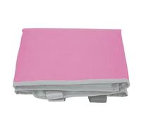Yctze Extensor de Avión para Niños pequeños: Cama de Avión Portátil Plegable para Niños, Viaje Cómodo, Reposapiés Multifuncional para, Tela, para Instalar Accesorios de Viaje Viajes en (PINK)