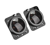 Yctze Faros jk Par de Luces LED de señal de luz de señalización Lateral de Guardabarros ABS Fit para JK 2007-2015
