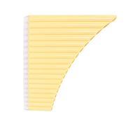 Yctze Flauta de Pan en Do para Niños Adultos Principiantes y Personal Docente de Música Construcción Abs Duradero Tono Preciso Ajustable Boquilla áNgulo Fijo Incluye Bolsa (YELLOW)