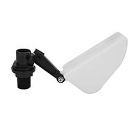 Yctze Flotador para Cuenco de Agua Potable para Vacas, Flotador Triangular de Plástico Blanco, Accesorio para Bebedero de Agua para Ganado con Control de Nivel de Flotante, Ideal para Ganado Ovino