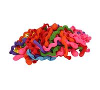 Yctze Globos en Espiral de Látex de 100 Uds., Globos No Tóxicos, Duraderos y de Colores, Decoraciones para Fiestas, Bodas, Duchas y Eventos en el Hogar