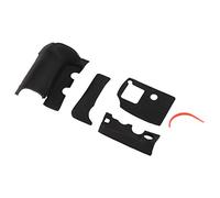 Yctze Goma para el Cuerpo Juego de Gomas para Cámara D810 Lado Izquierdo Cubierta de Inferior para Pulgar con Reparación Adhesiva Tiras Adhesivas de para Cámara D810 Teléfono