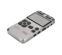 Yctze Grabadora de Voz Digital Profesional, Grabadora con Súper Reducción de Ruido, Pantalla LCD a Color de 2,0 Pulgadas, Memoria de 8 GB, Reproductor MP3 con Función de Grabación, Ideal para