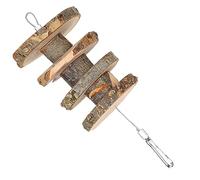 Yctze Hámster Masticar Juguetes para Guinea S, bits y SM S con Palitos de Madera (Cuerda de Alambre Corta)