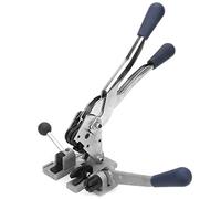 Yctze Herramienta Engarzadora Tensora de Correa de Acero Manual 3 en 1 - Máquina de Embalaje Eficiente para Flejar, Cortar y Cortar - Ideal para Uso Industrial y Doméstico con Correas de Polipropileno