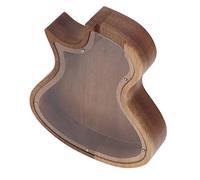 Yctze Hucha para Ahorrar Dinero - Hucha de Madera Transparente con Forma de Guitarra para Dormitorio, para Fomentar Hábitos de Ahorro, Ideal para Todas Las Edades, Material de Madera