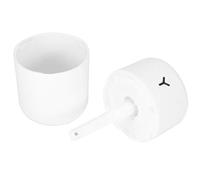 Yctze Humidificador Recargable USB de 260 Ml de Escritorio con Luz Ambiental Colorida - Humidificador de Aire Ultrasónico para el Hogar, la Oficina y los Viajes (WHITE)