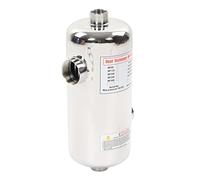 Yctze Intercambiador de Calor de Piscina de 40Kw, Acero Inoxidable para SPA, Calefacción Solar de Piscina, Calentador de Agua para Piscina