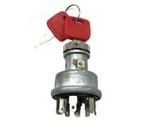 Yctze Interruptor de Encendido de Tractor para 6400, 6 Terminales, 2 | Carcasa de Cerradura de Aleación de Zinc,Contactos de Latón,Aplicación en Equipos Agrícolas,Verificación de Ajuste del Modelo