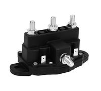 Yctze Interruptor de Solenoide de Marcha Atrás del Motor del Cabrestante Interruptor de Solenoide del relé del Cabrestante Relé de Marcha Atrás del Motor 12 V 6 Terminales Sellado