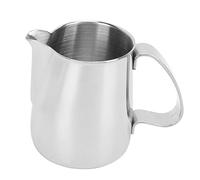 Yctze Jarra para Espumar Leche 20 304 de Acero Inoxidable con Bolígrafo para café con Leche y Escala - Taza para Espumar Acero Inoxidable 304 con Boquilla Puntiaguda Taza de Espumador de Integrada
