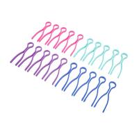 Yctze Juego de 20 Clips para Hilos de Bobina, Clips Pequeños de Plástico Ligero para Bobinas de Coser en Colores, Accesorios Prácticos Esenciales para Organizar Hilos de Coser y Carretes de Bordado